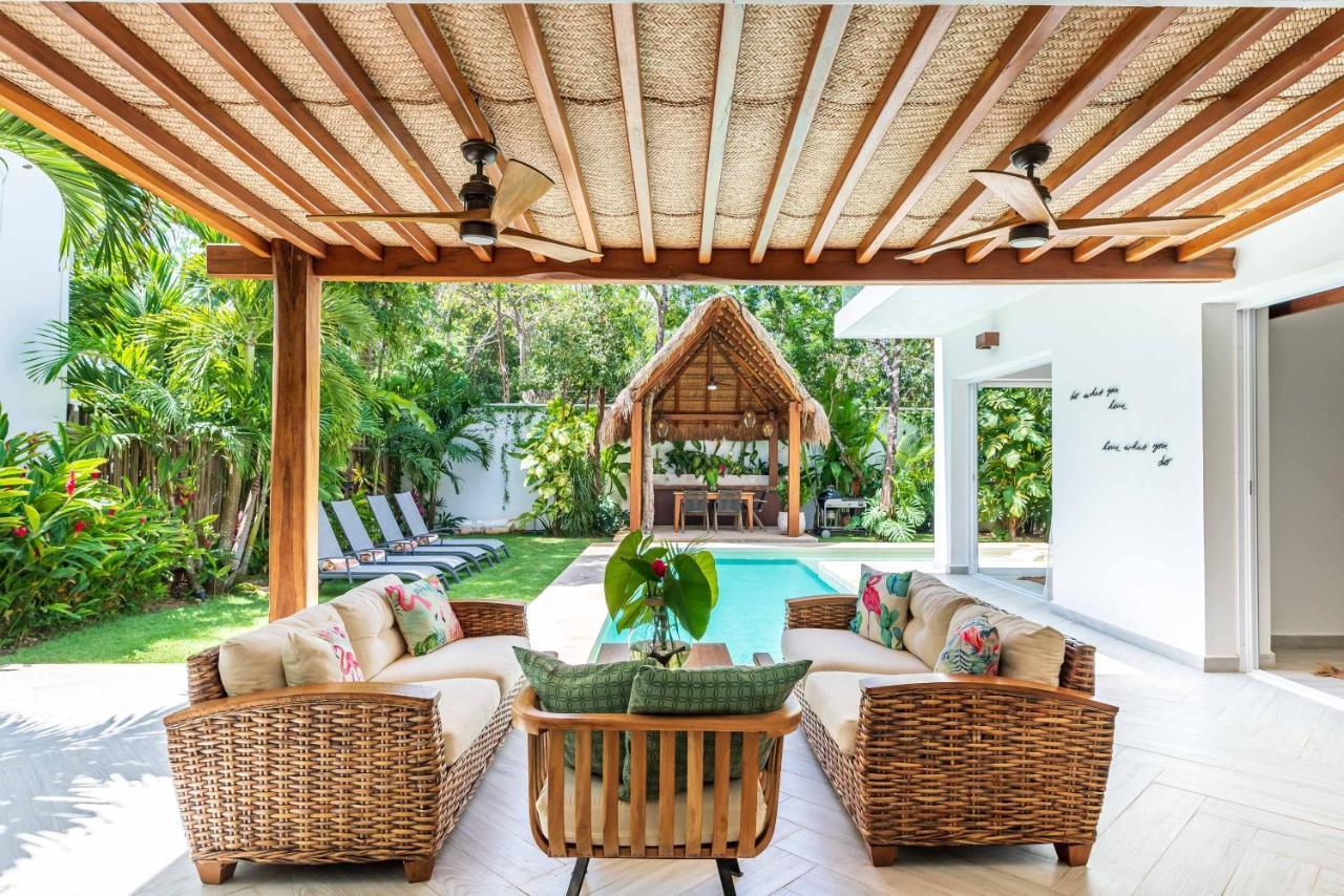 Villa Ek'Balam & Villa Flamingo, Luxury Villas, Private Pool, Private Garden, Jacuzzi, 24H Security Tulum Kültér fotó