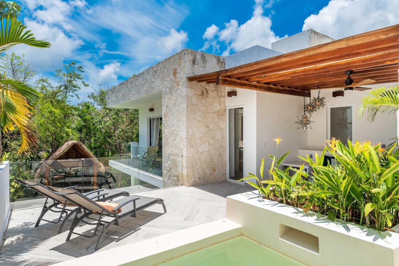 Villa Ek'Balam & Villa Flamingo, Luxury Villas, Private Pool, Private Garden, Jacuzzi, 24H Security Tulum Kültér fotó