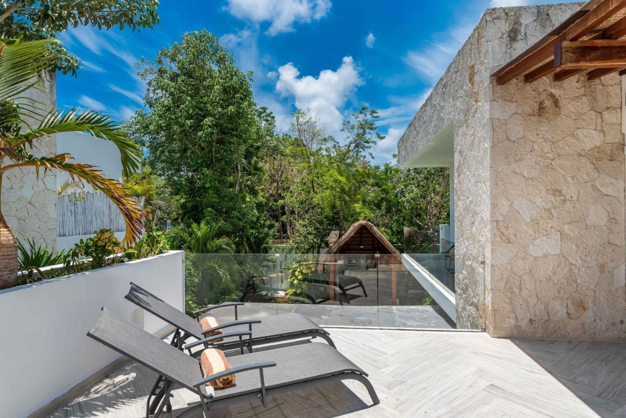 Villa Ek'Balam & Villa Flamingo, Luxury Villas, Private Pool, Private Garden, Jacuzzi, 24H Security Tulum Kültér fotó