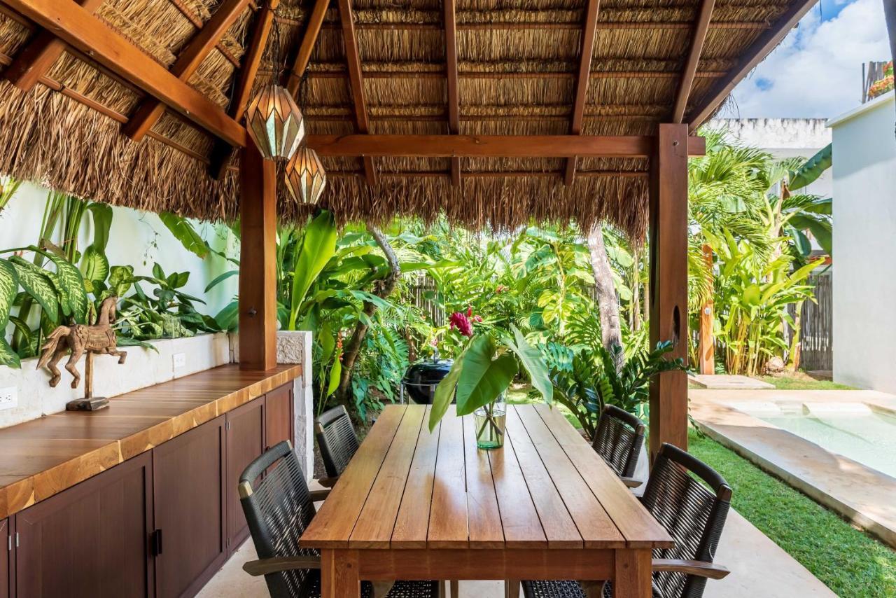 Villa Ek'Balam & Villa Flamingo, Luxury Villas, Private Pool, Private Garden, Jacuzzi, 24H Security Tulum Kültér fotó