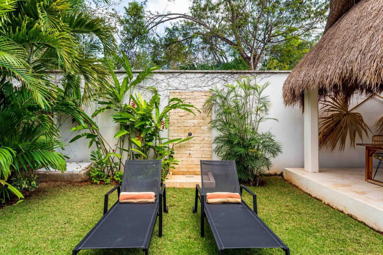Villa Ek'Balam & Villa Flamingo, Luxury Villas, Private Pool, Private Garden, Jacuzzi, 24H Security Tulum Kültér fotó