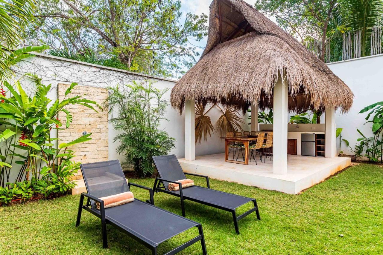 Villa Ek'Balam & Villa Flamingo, Luxury Villas, Private Pool, Private Garden, Jacuzzi, 24H Security Tulum Kültér fotó