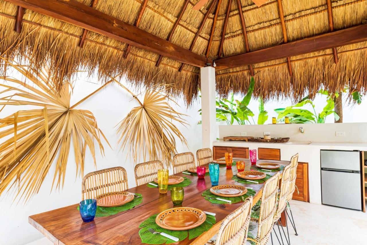 Villa Ek'Balam & Villa Flamingo, Luxury Villas, Private Pool, Private Garden, Jacuzzi, 24H Security Tulum Kültér fotó