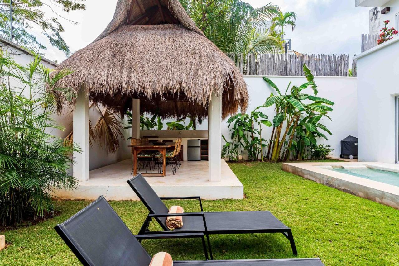 Villa Ek'Balam & Villa Flamingo, Luxury Villas, Private Pool, Private Garden, Jacuzzi, 24H Security Tulum Kültér fotó